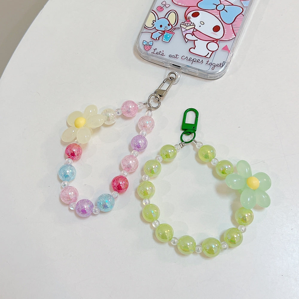 Multicolor Cute Beaded Phone Charm | Bracelet | Handbag Charm