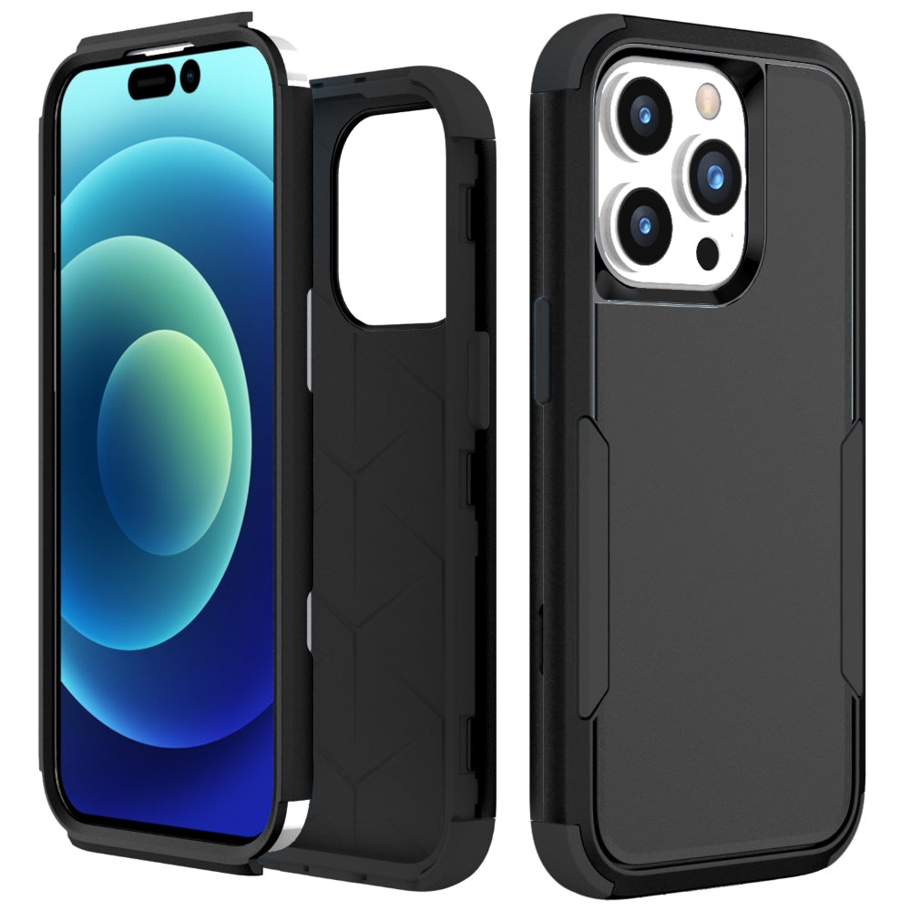 Multilayer Defense Shockproof Protective Cover - iPhone 15 Pro Max