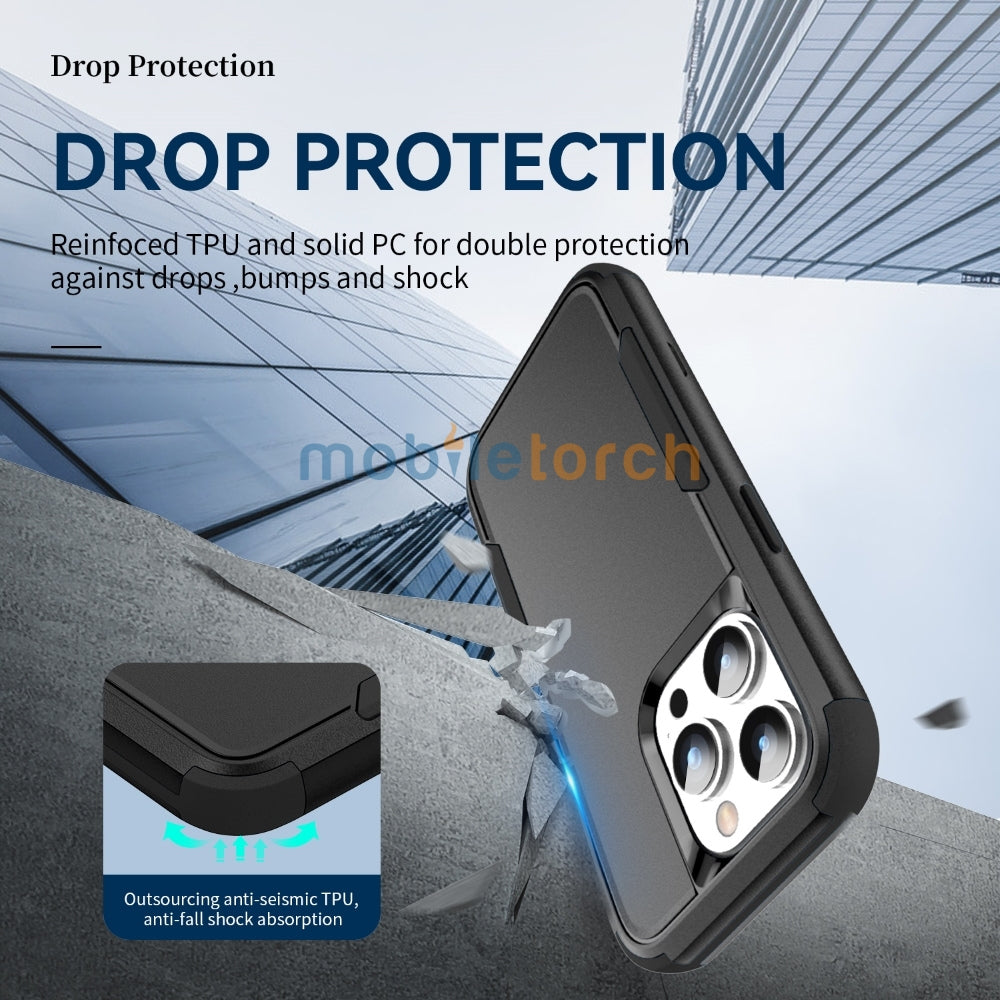 Multilayer Defense Shockproof Protective Cover - iPhone 12 Pro