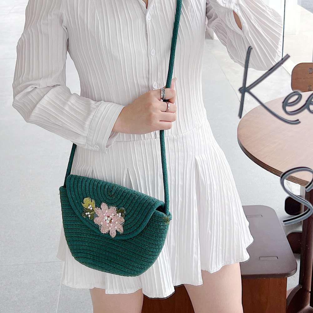 Pearl Petal Chic Sling Bag