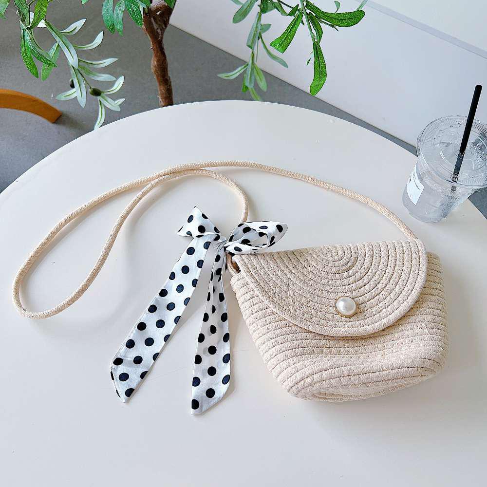 Pearl Weave Mini Tote Bag