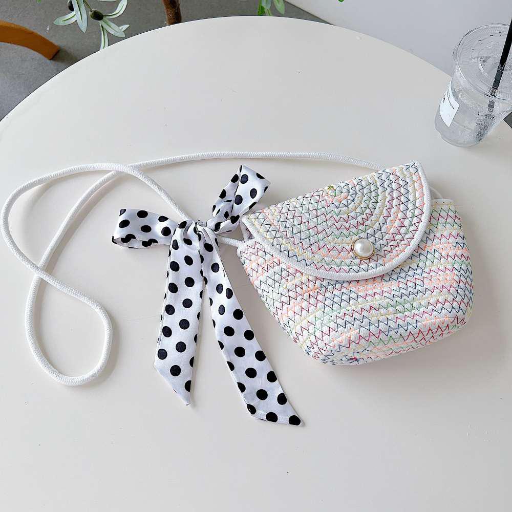 Pearl Weave Mini Tote Bag