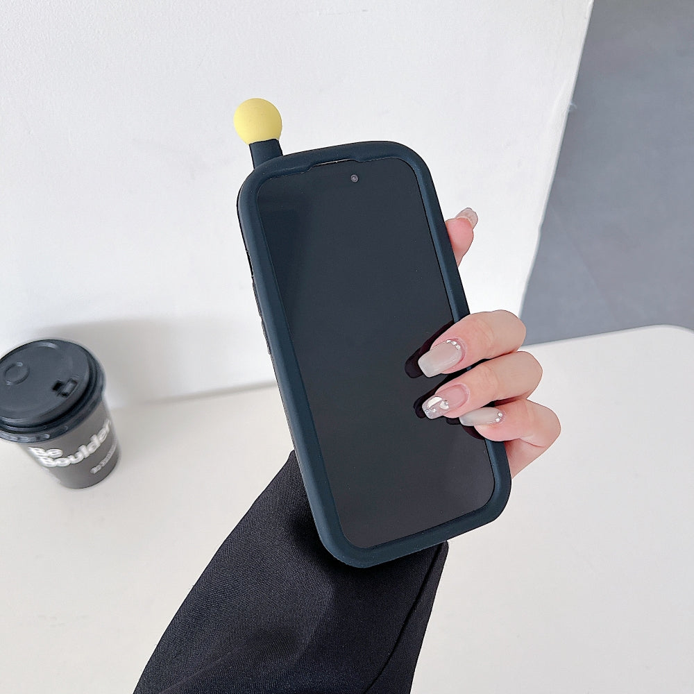 Phone Shape Soft Silicone Phone Case | Mobile Cover - iPhone 13