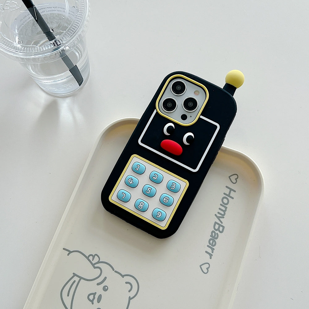 Phone Shape Soft Silicone Phone Case | Mobile Cover - iPhone 13