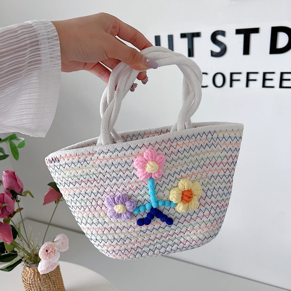 Rainbow Blossom Phone Bag | Multipurpose Handbag