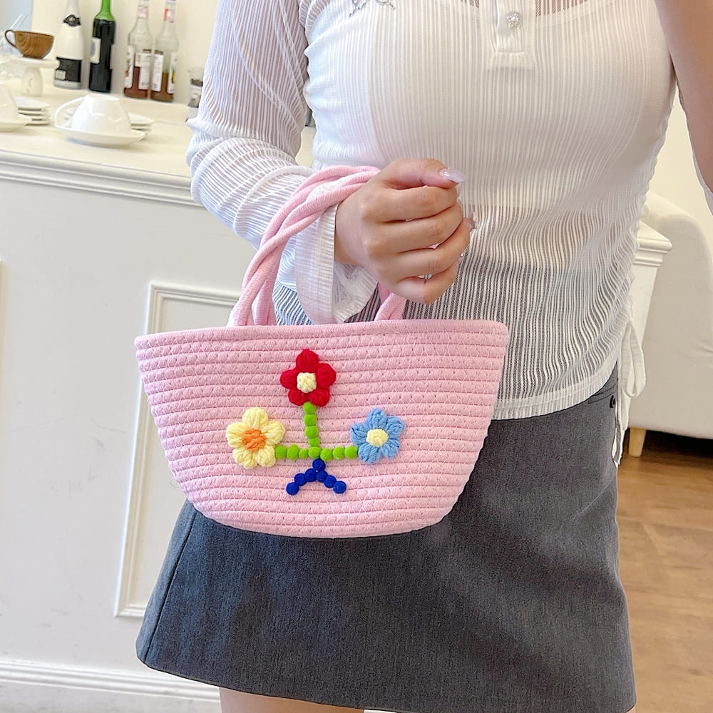 Rainbow Blossom Phone Bag | Multipurpose Handbag