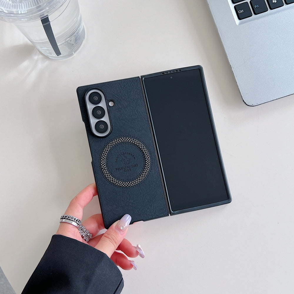 Retro PU Leather Magsafe Phone Case - Samsung Z Series