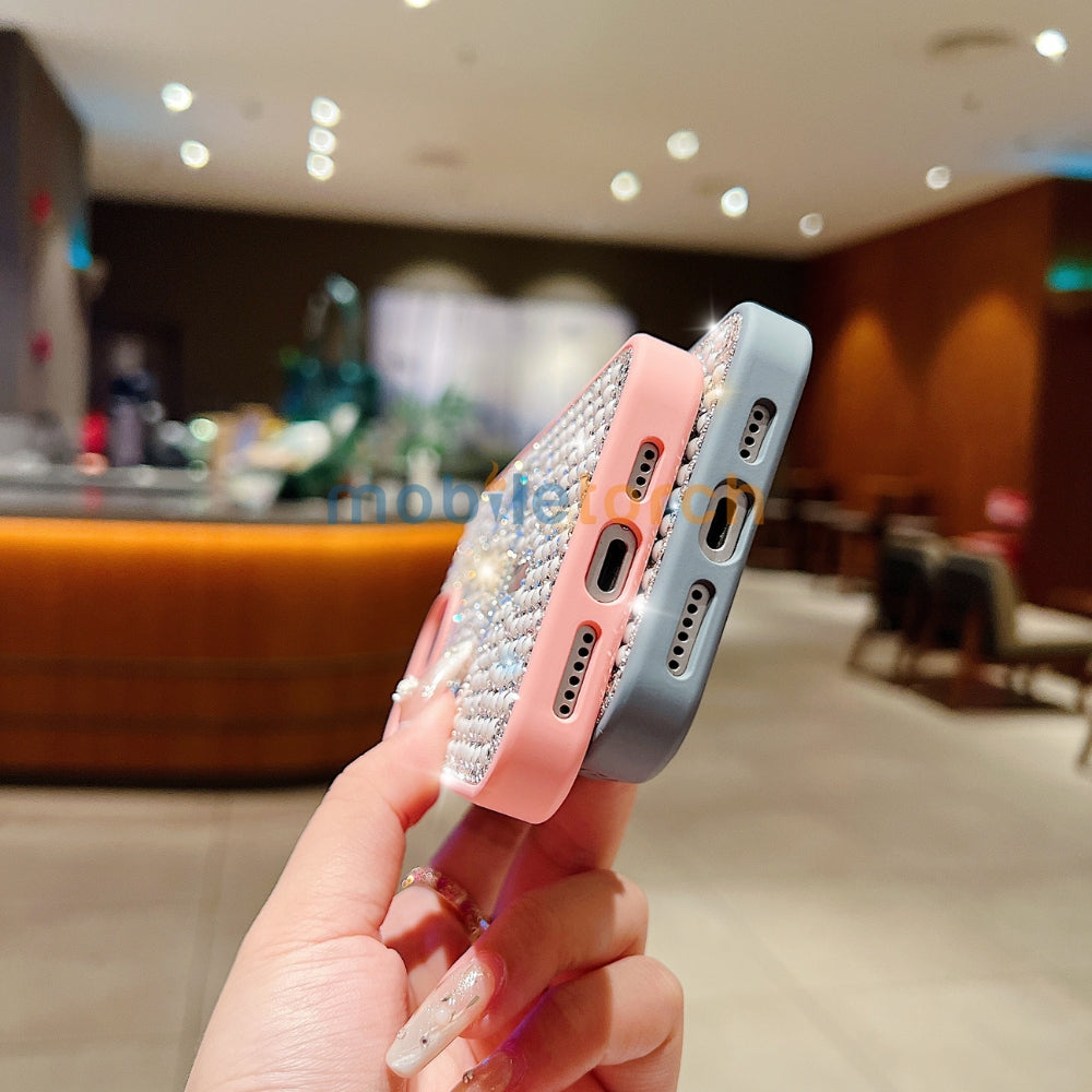 Shining Star and Pearl Diamond Magsafe Phone Case