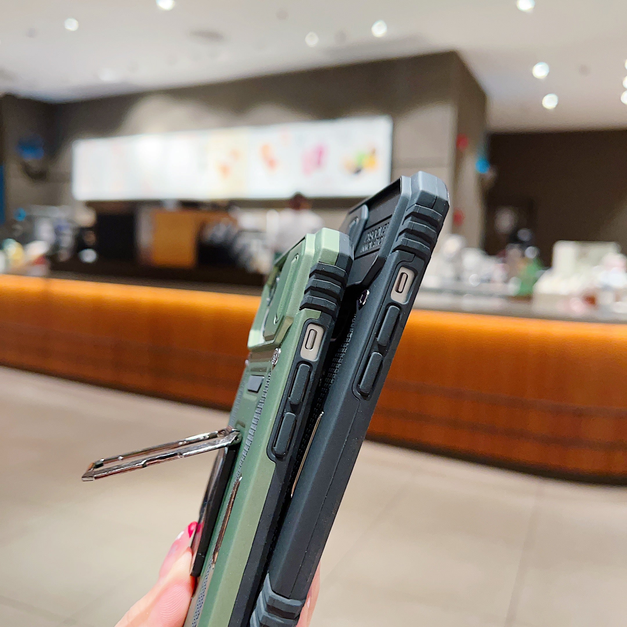 Shockproof Camera Shutter Ring Holder Stand Cover