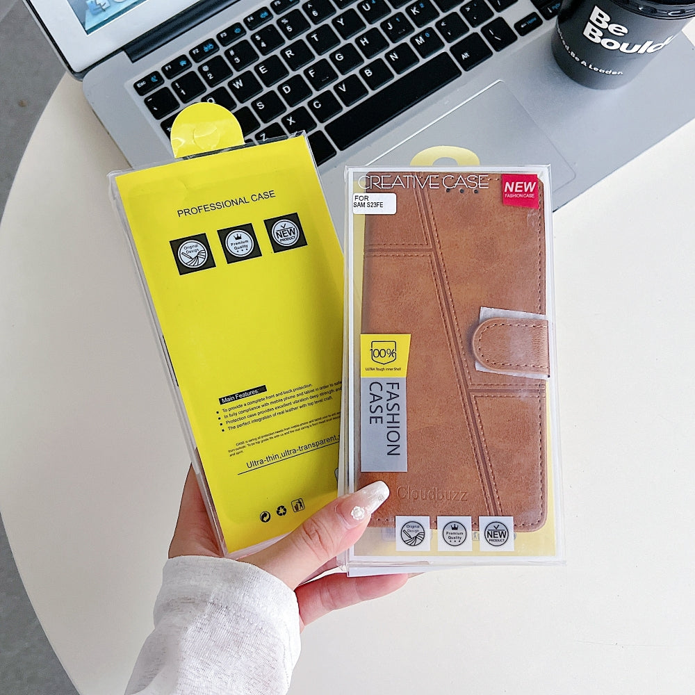 Shockproof PU Leather Flip Phone Case - Mi 12 (5G)