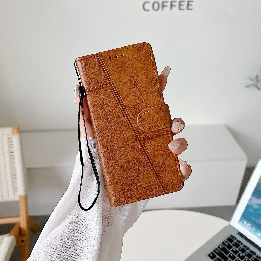 Shockproof PU Leather Flip Phone Case - Mi 12 (5G)