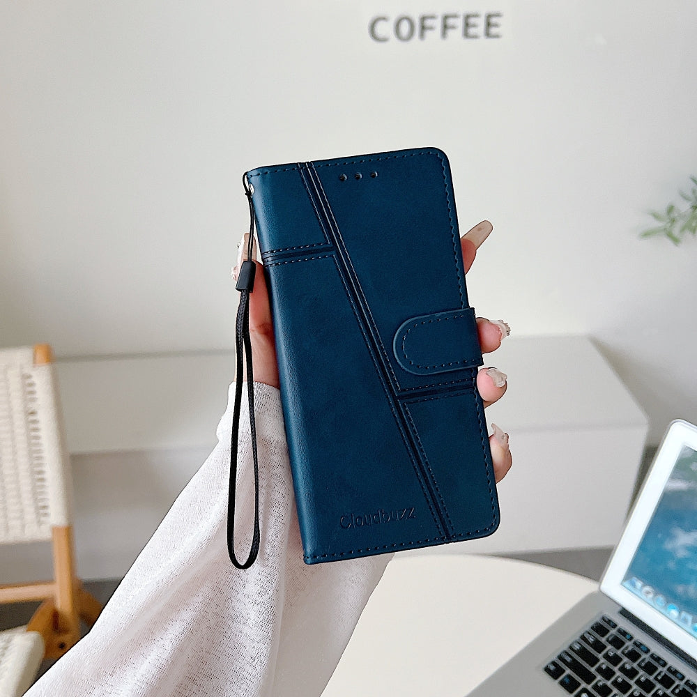 Shockproof PU Leather Flip Phone Case - Mi 12 (5G)