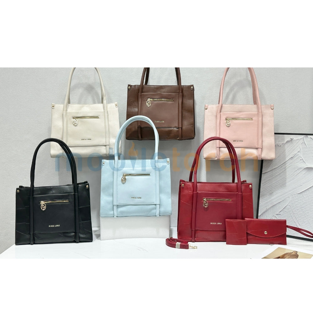 Shoulder Strap Top Handle Crossbody Bag