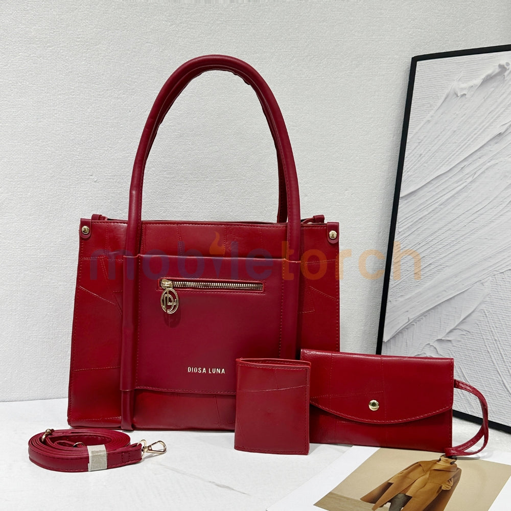 Shoulder Strap Top Handle Crossbody Bag