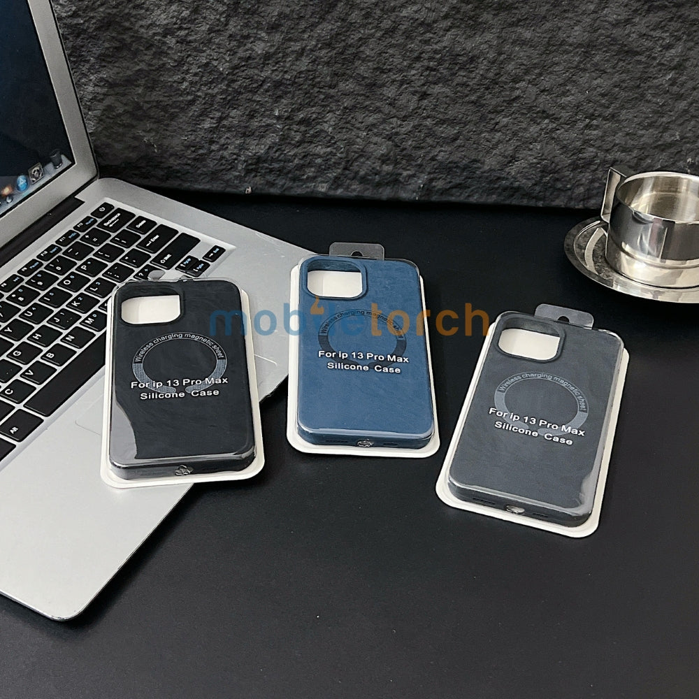 Silicone Magsafe Charging Phone Case - iPhone 15 Pro Max