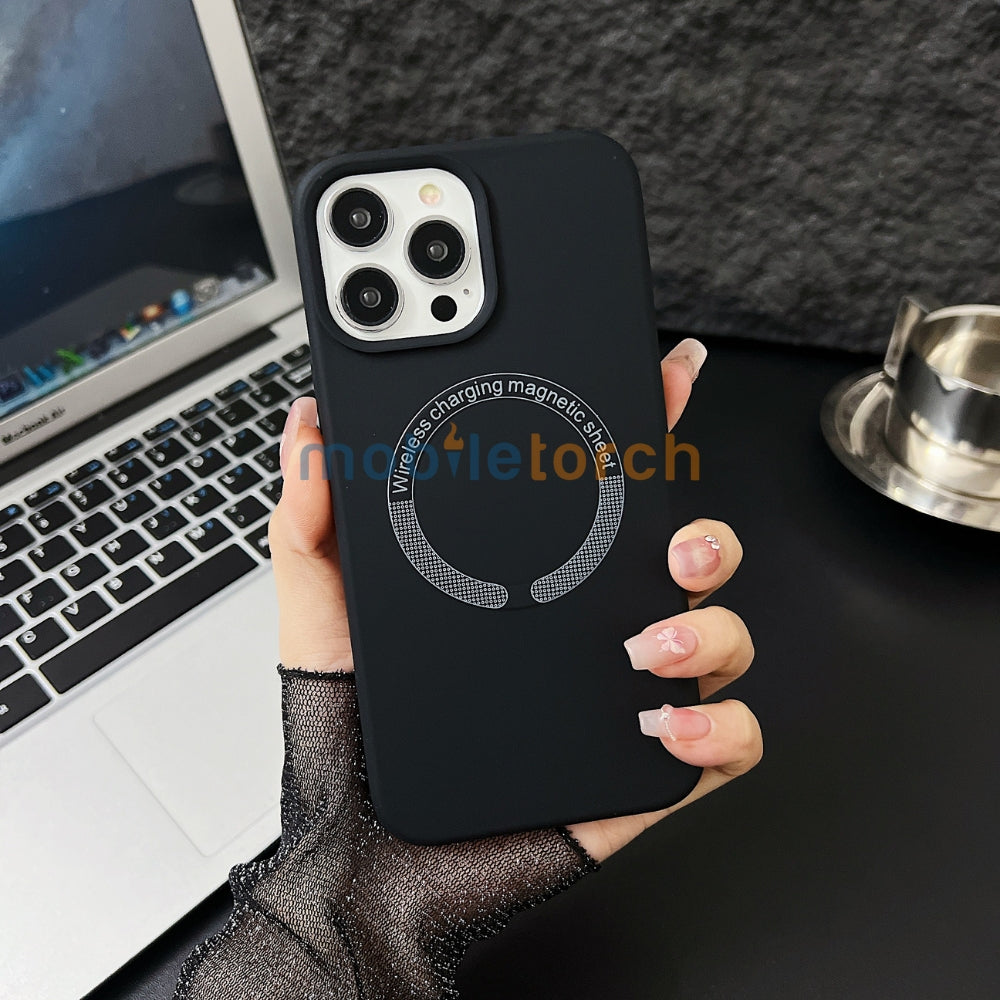 Silicone Magsafe Charging Phone Case - iPhone 15 Pro Max