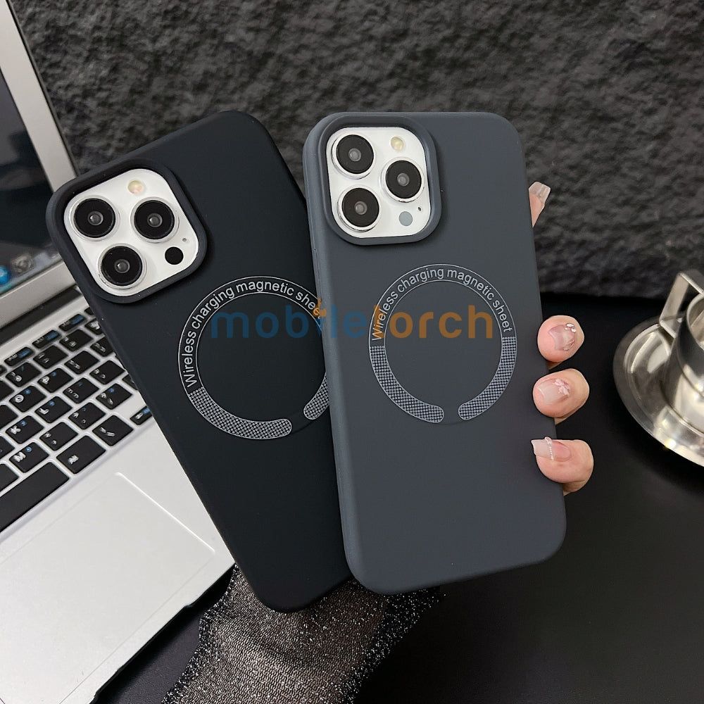 Silicone Magsafe Charging Phone Case - iPhone 15 Pro Max