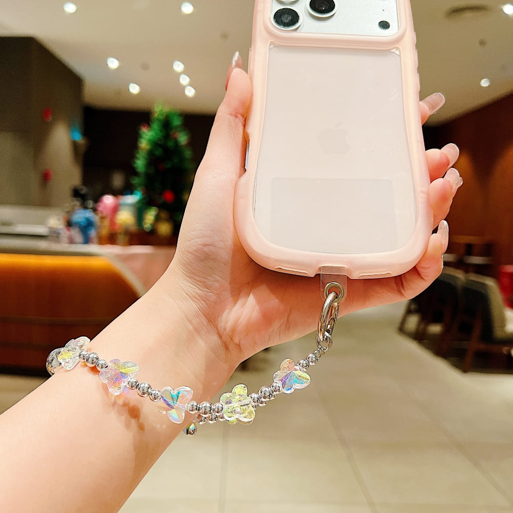 Silver Fairy Wings Phone Charms