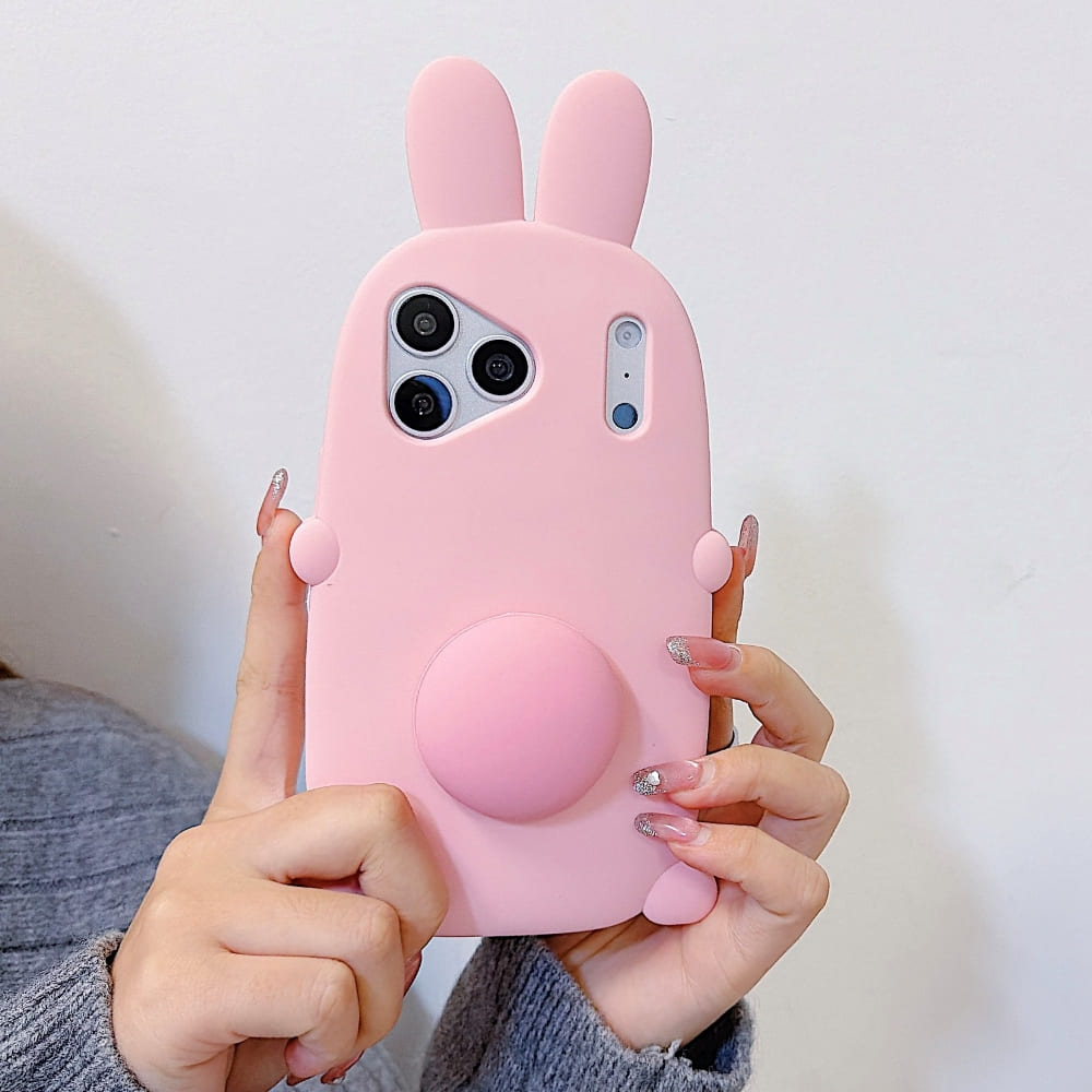 Soft Hop Bunny Phone Case