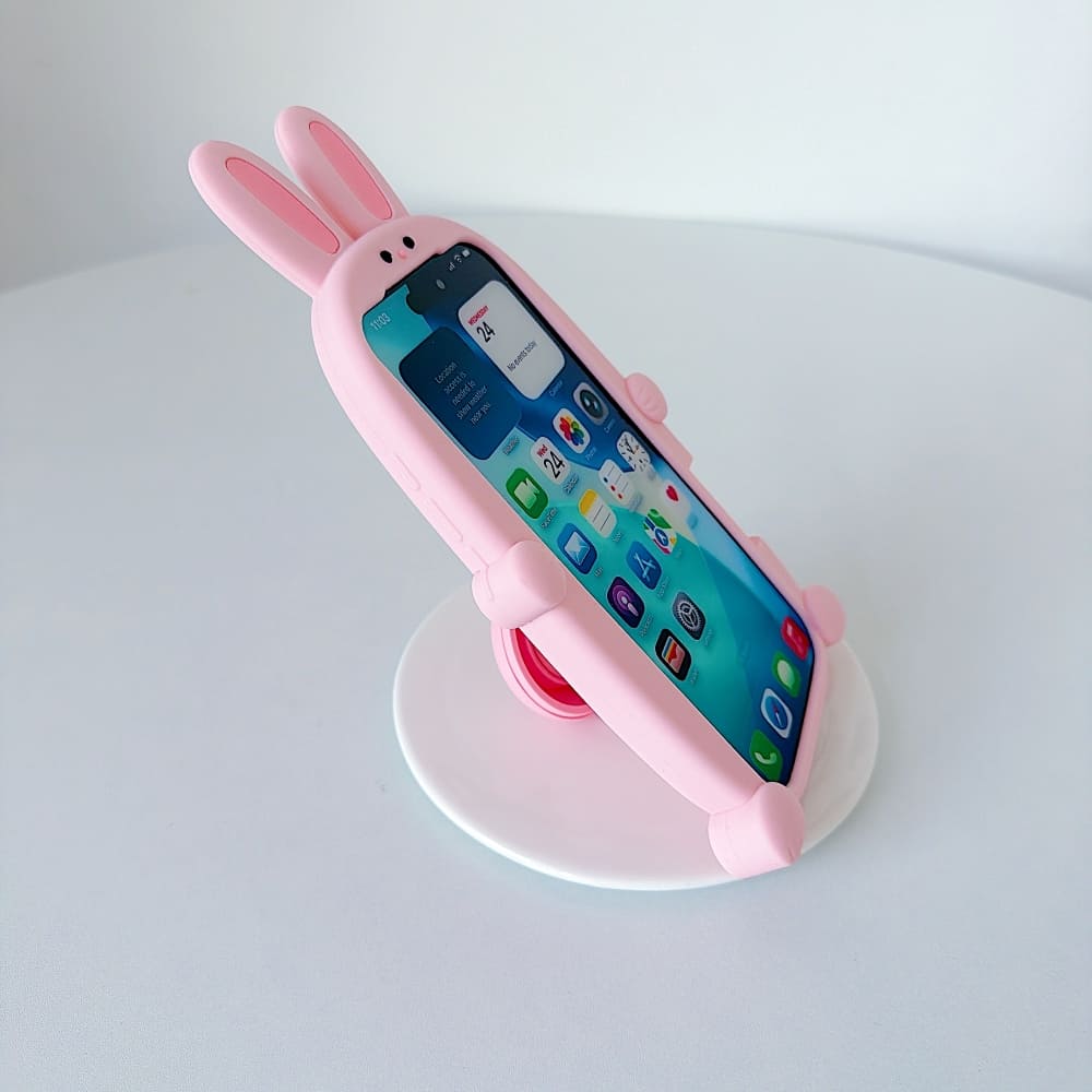 Soft Hop Bunny Phone Case