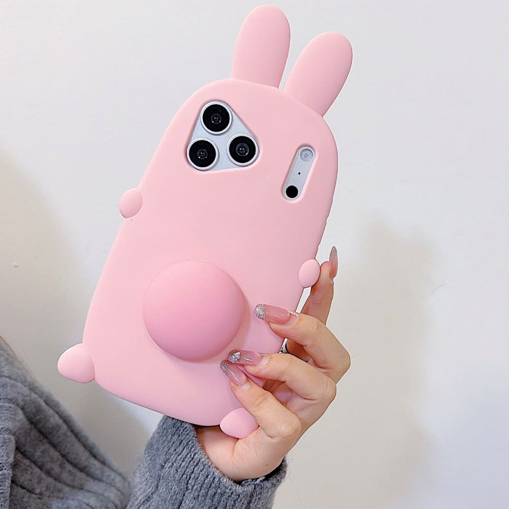 Soft Hop Bunny Phone Case