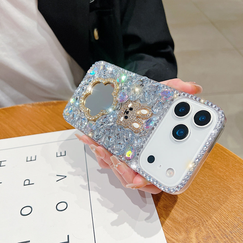 Sparkle Bunny Mirror Phone Case