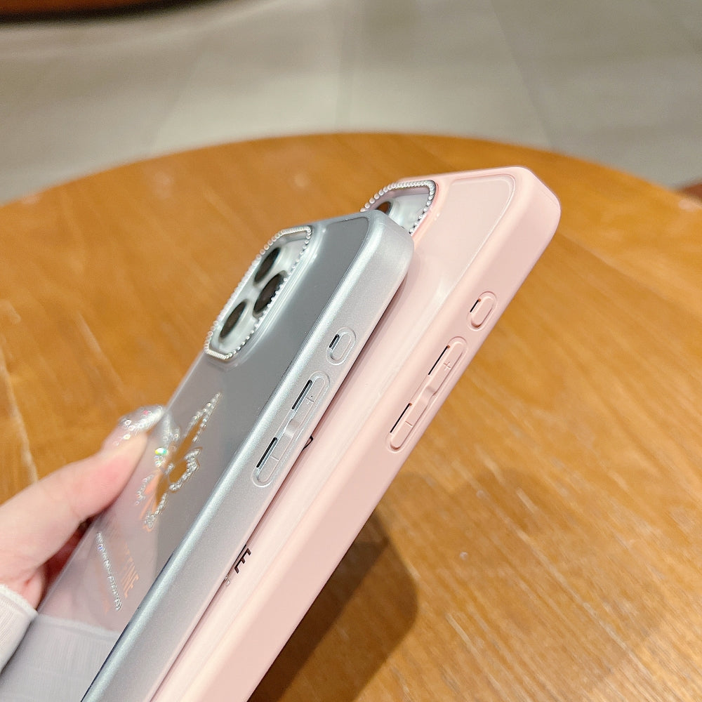 Stamping Leave Design TPU (Soft) Phone Case - iPhone 16 Plus