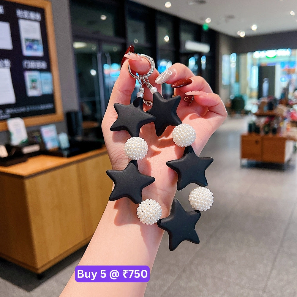 Star Shape Acrylic Phone Charm | Bracelet | Handbag Charm