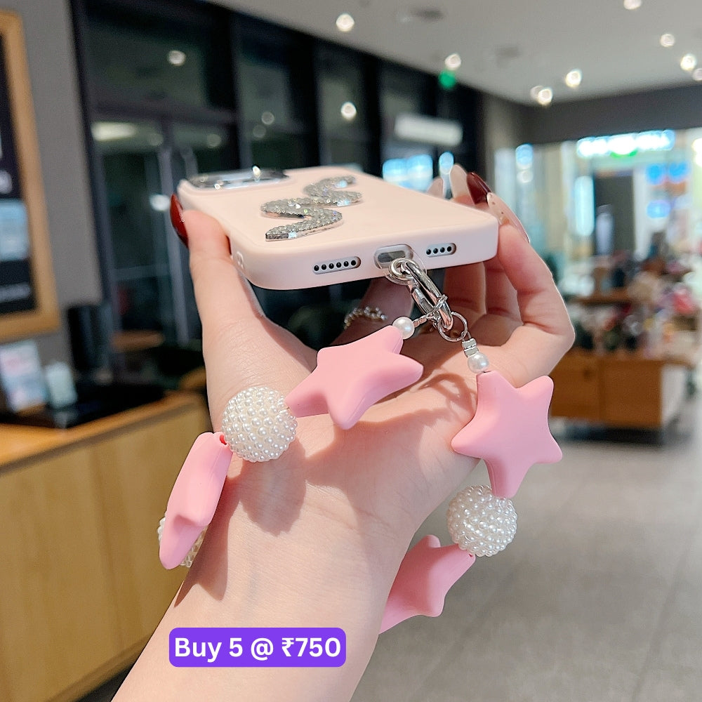 Star Shape Acrylic Phone Charm | Bracelet | Handbag Charm
