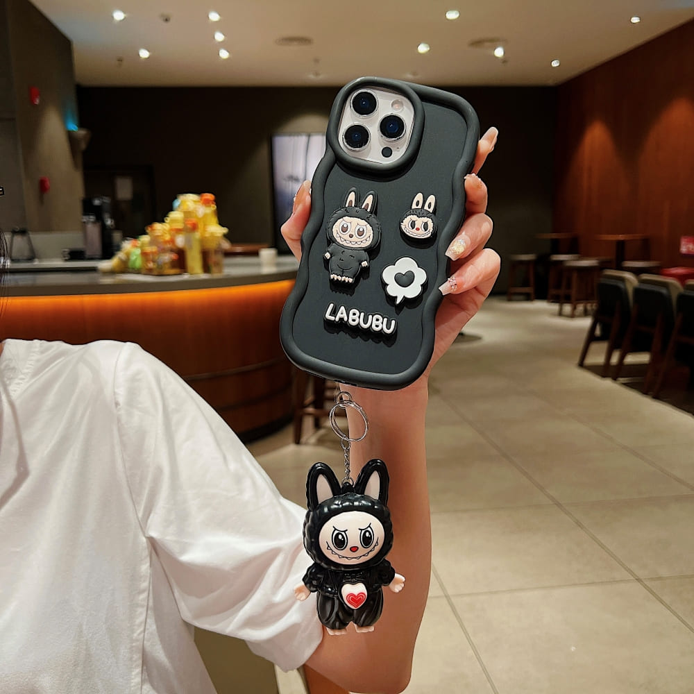 Sweet Labubu Monster Phone Case
