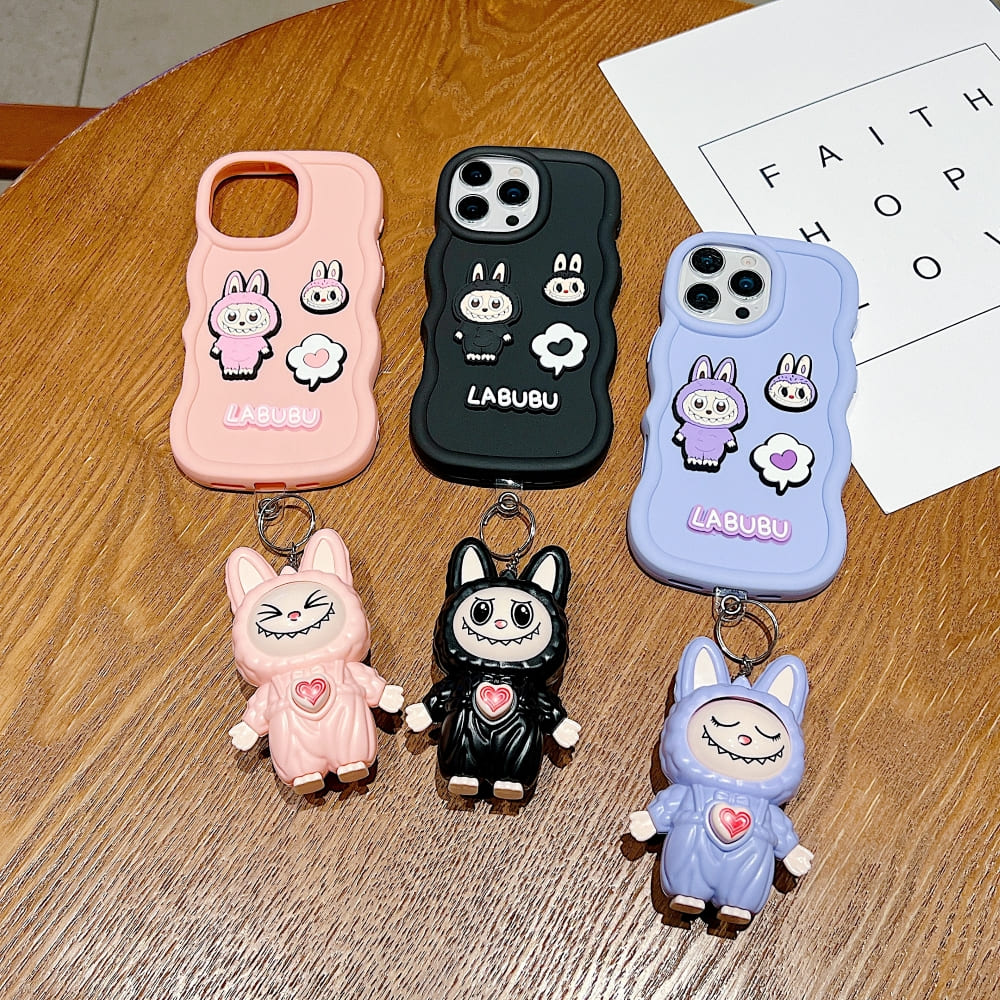 Sweet Labubu Monster Phone Case