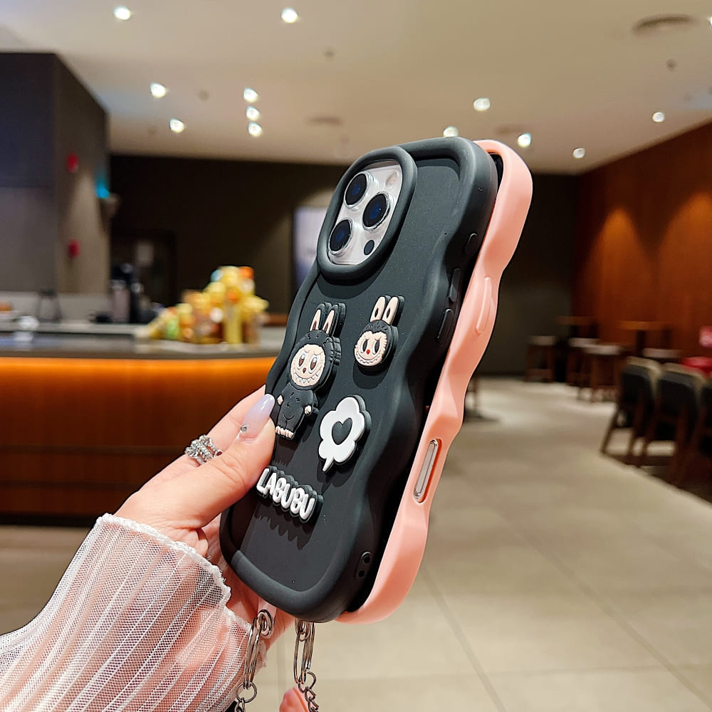 Sweet Labubu Monster Phone Case