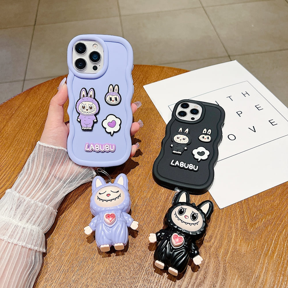 Sweet Labubu Monster Phone Case