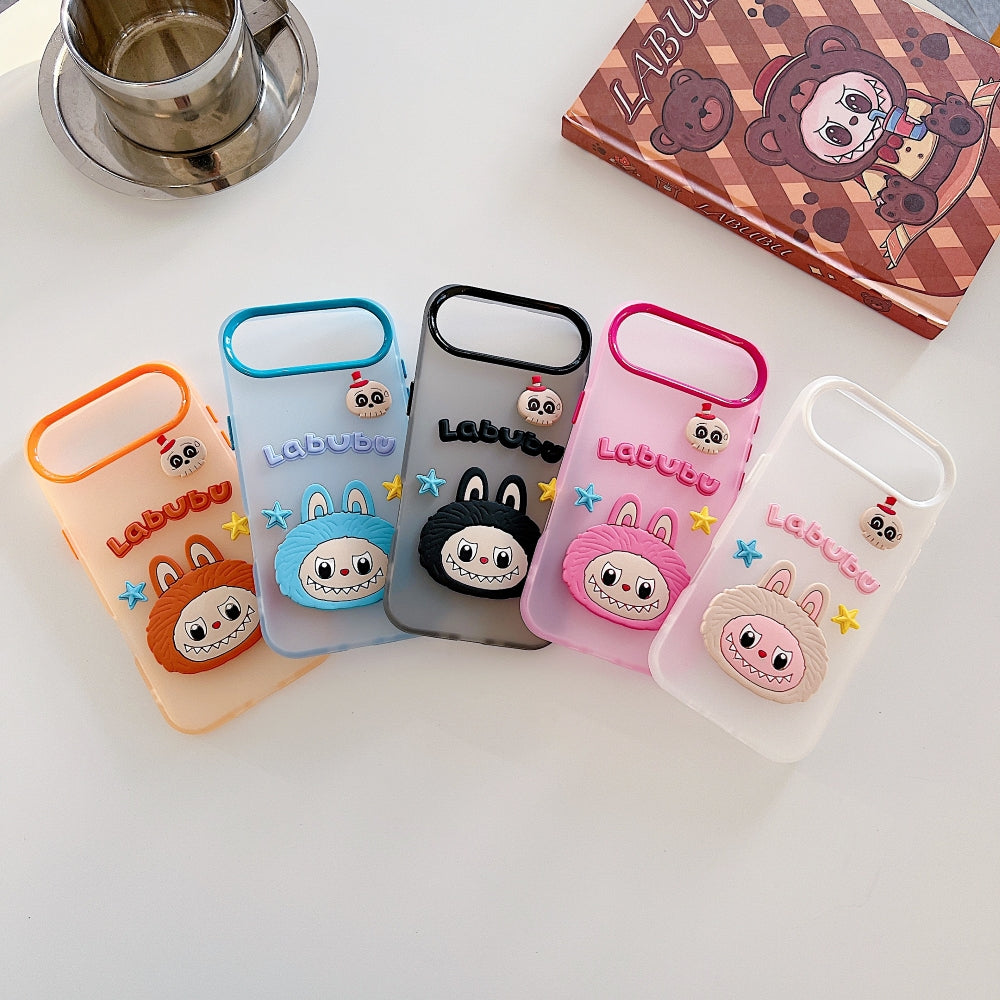 TPU (Soft) Labubu Character Protective Phone Case | Mobile Cover - iPhone 15 Pro