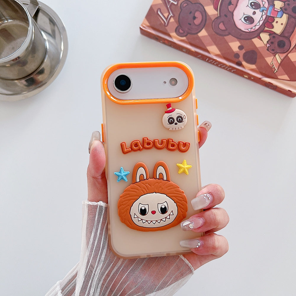 TPU (Soft) Labubu Character Protective Phone Case | Mobile Cover - iPhone 15 Pro