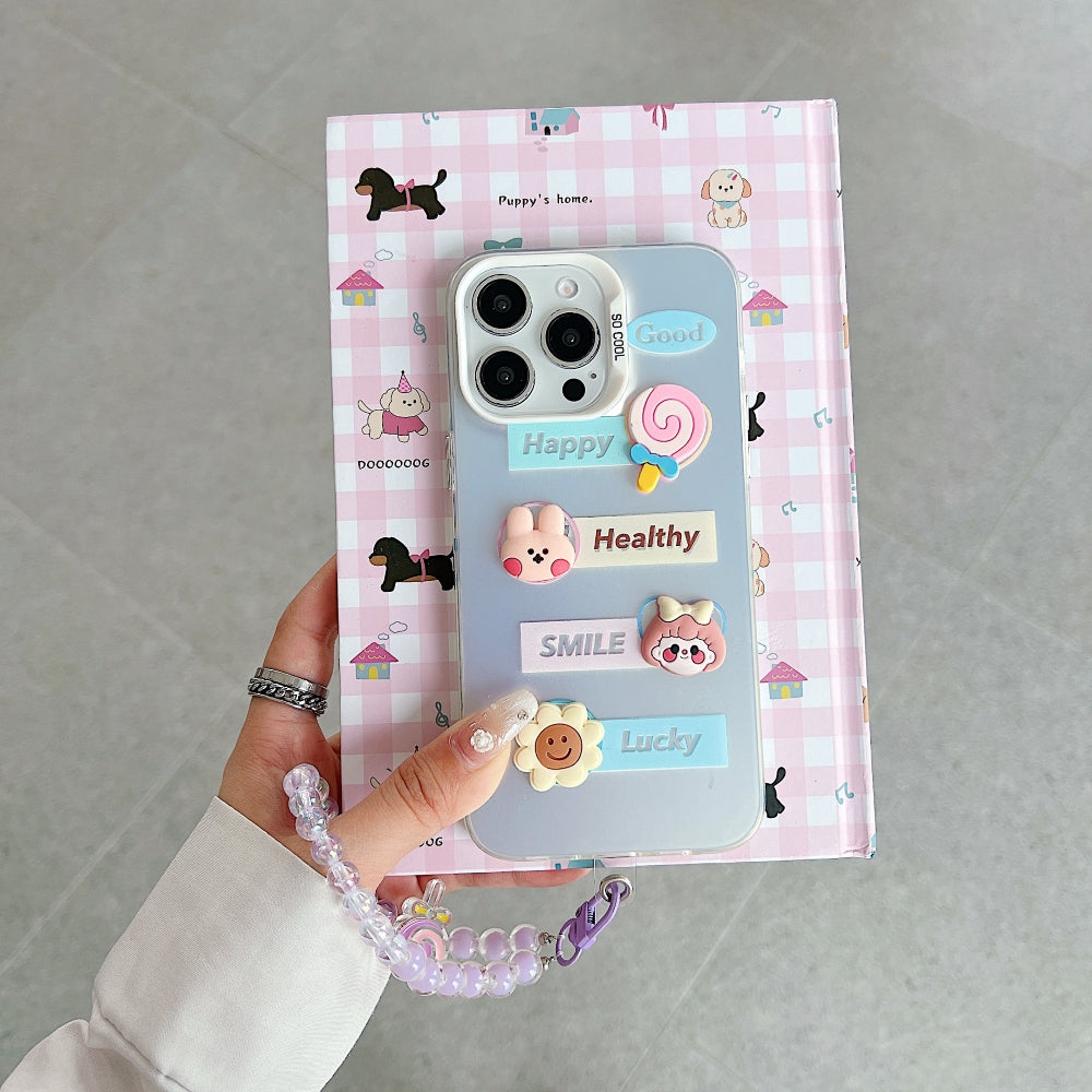 Toy Printed Phone Case with Bracelet