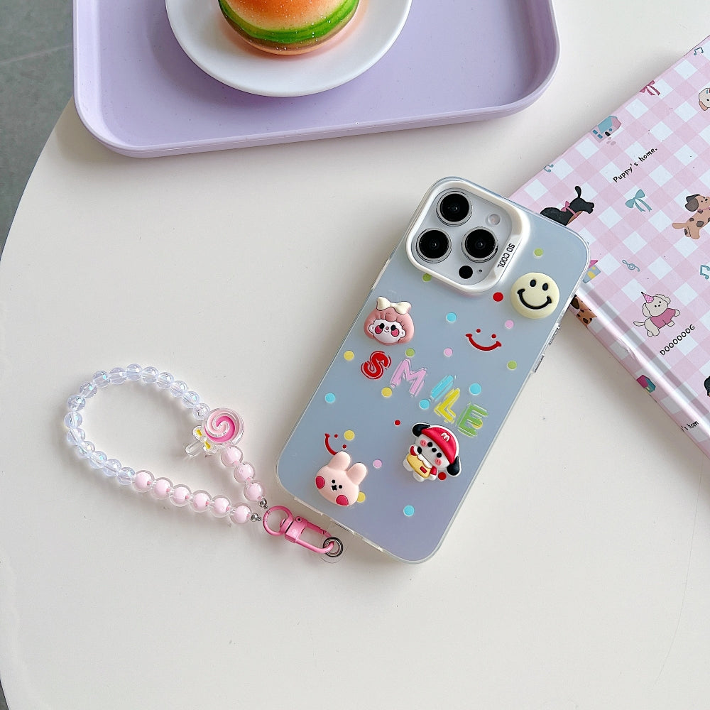 Toy Printed Phone Case with Bracelet