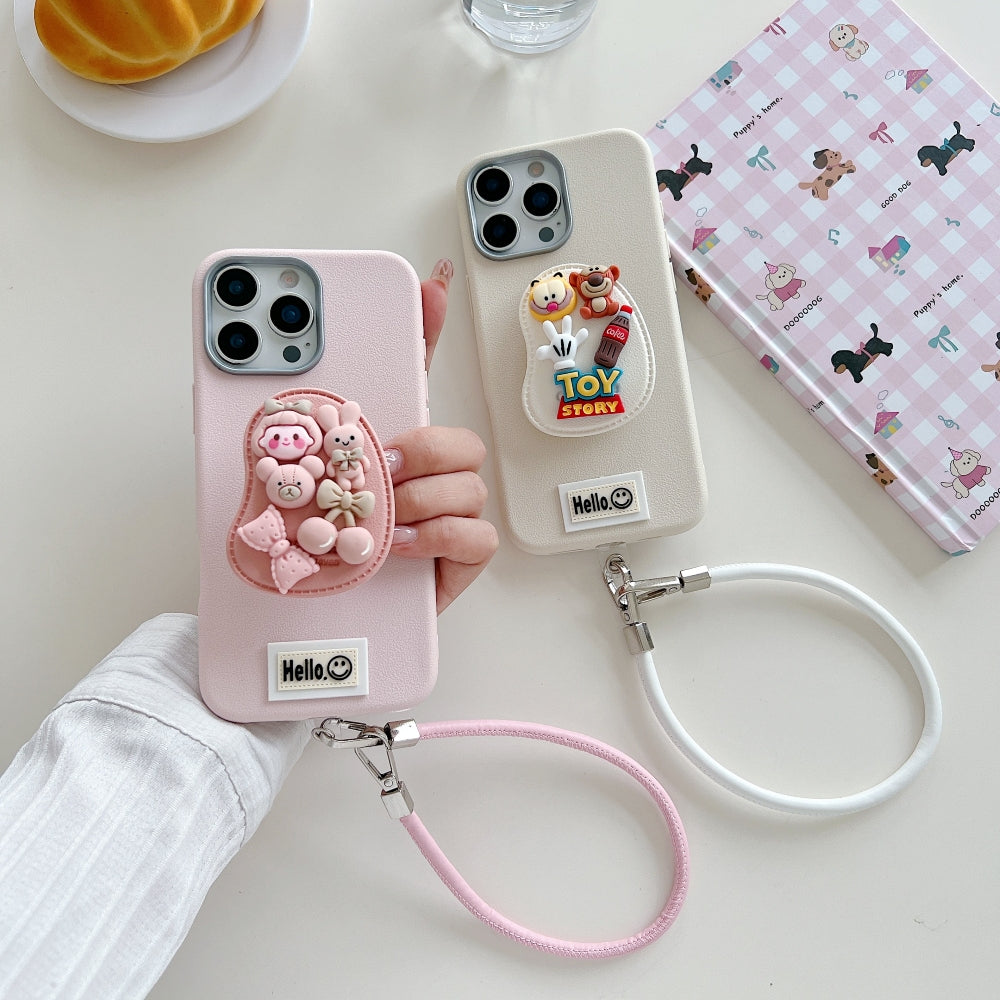 Toy Story Holder Leather Phone Case