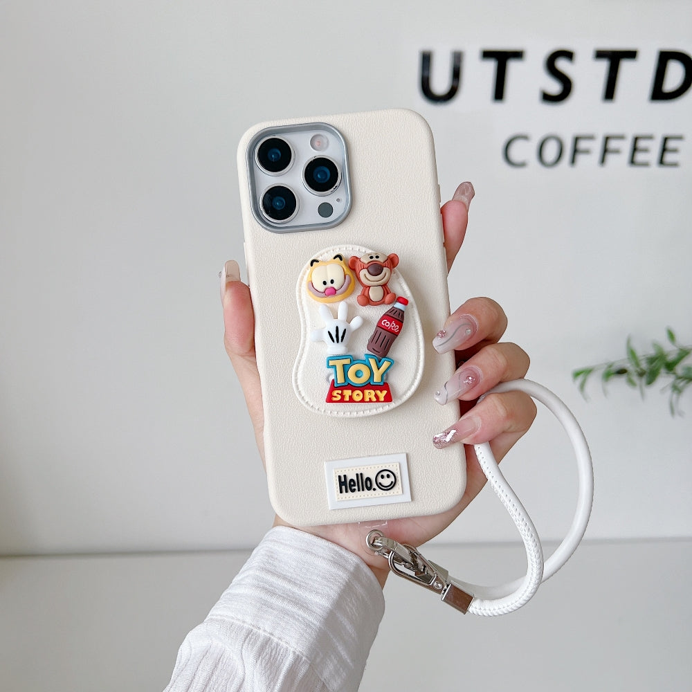Toy Story Holder Leather Phone Case