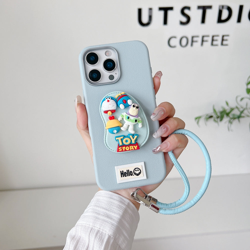 Toy Story Holder Leather Phone Case
