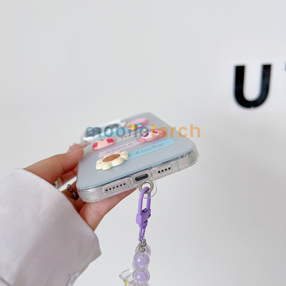 Toy PC (Hard) Printed Phone Case with Bracelet | Mobile Cover - Oppo Reno 13 (5G)