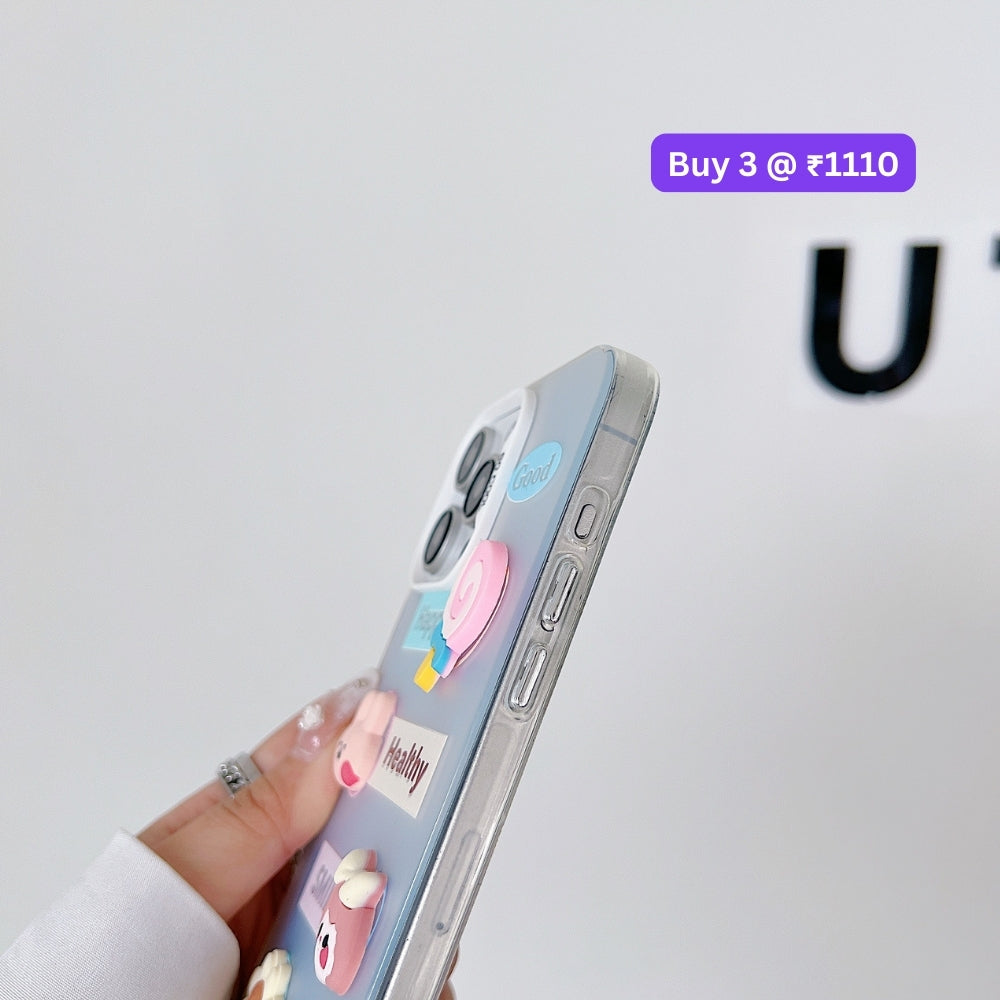 Toy PC (Hard) Printed Phone Case with Bracelet | Mobile Cover - iPhone 14