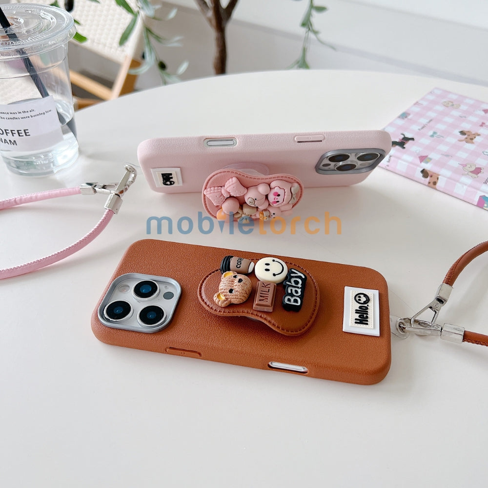Toy Story Holder PU Leather Phone Case | Mobile Cover with Bracelet - OnePlus Nord CE 3 Lite