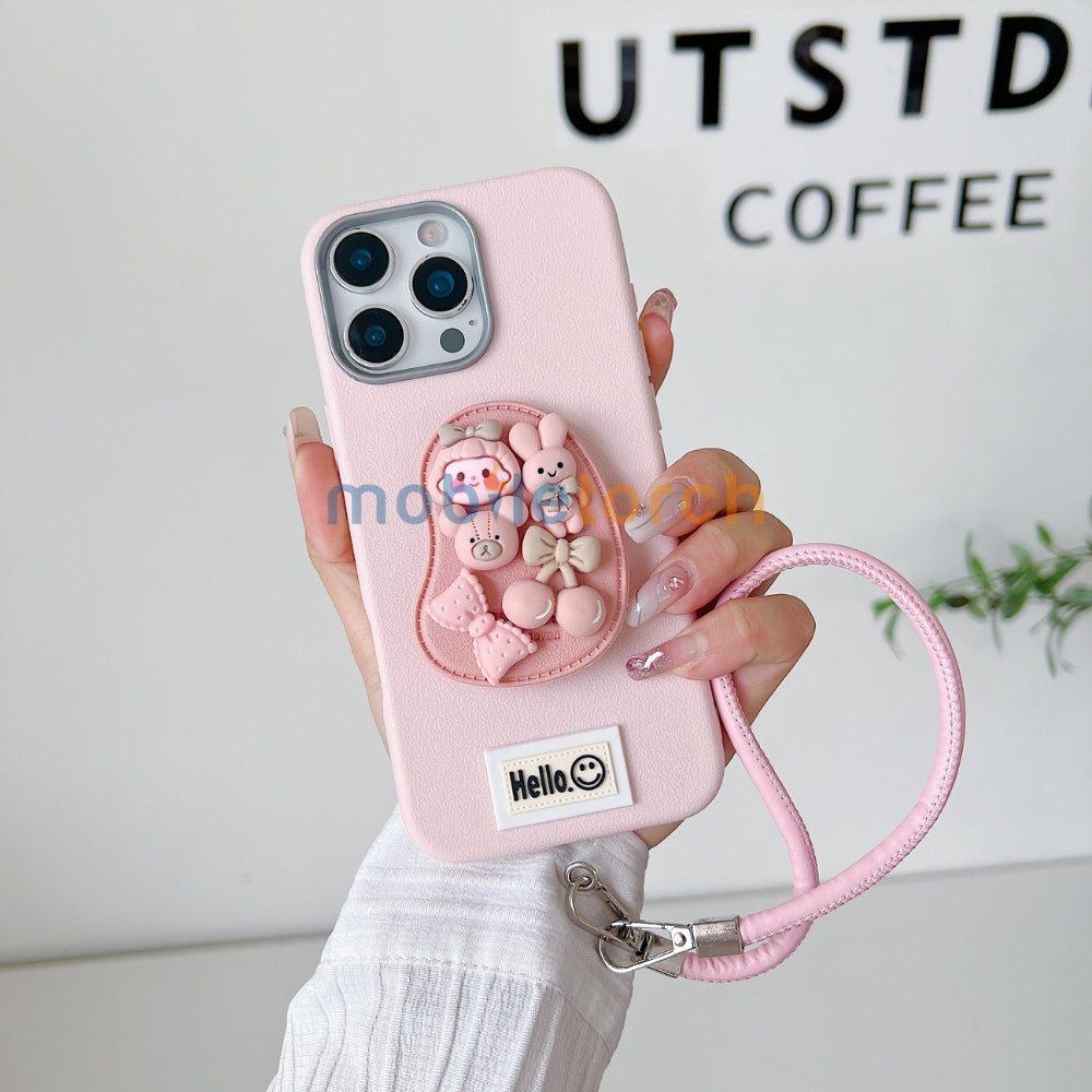 Toy Story Holder PU Leather Phone Case | Mobile Cover with Bracelet - OnePlus Nord CE 3 Lite