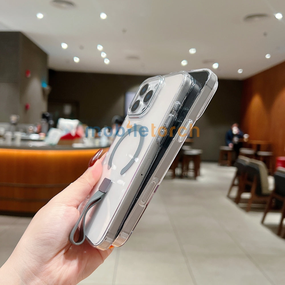 Transparent PC (Hard) Color Wireless Charging Phone Case - iPhone 13
