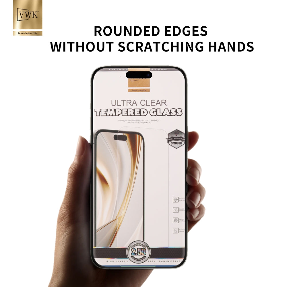 Ultra Clear High Aluminum Smooth Tempered Glass