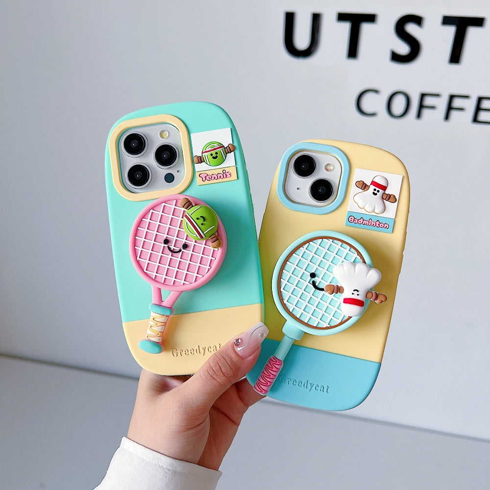 Unique Tennis Silicone Phone Case