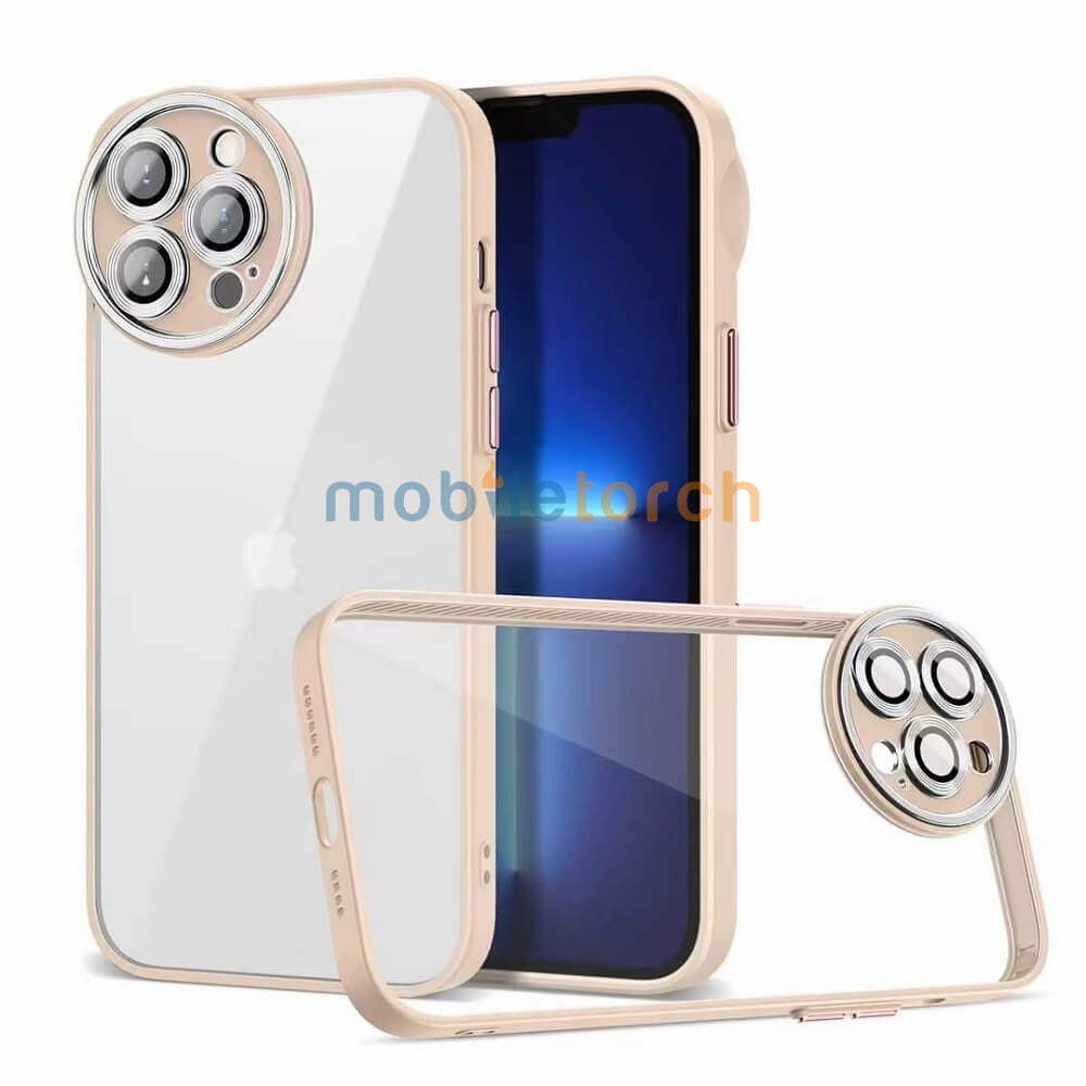Unique Design Round Camera Protection Cover - iPhone 14 Pro