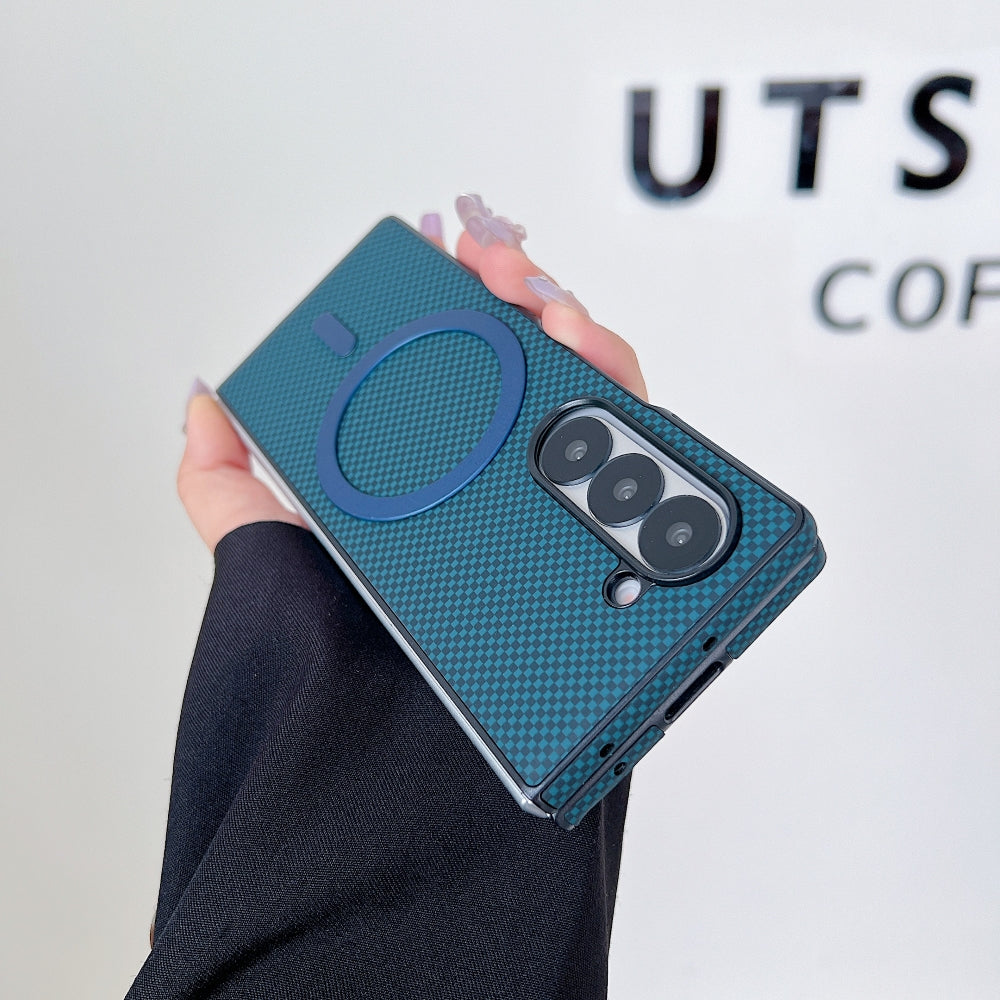 Carbon Grid Pattern Magsafe Phone Case - Samsung Z Series