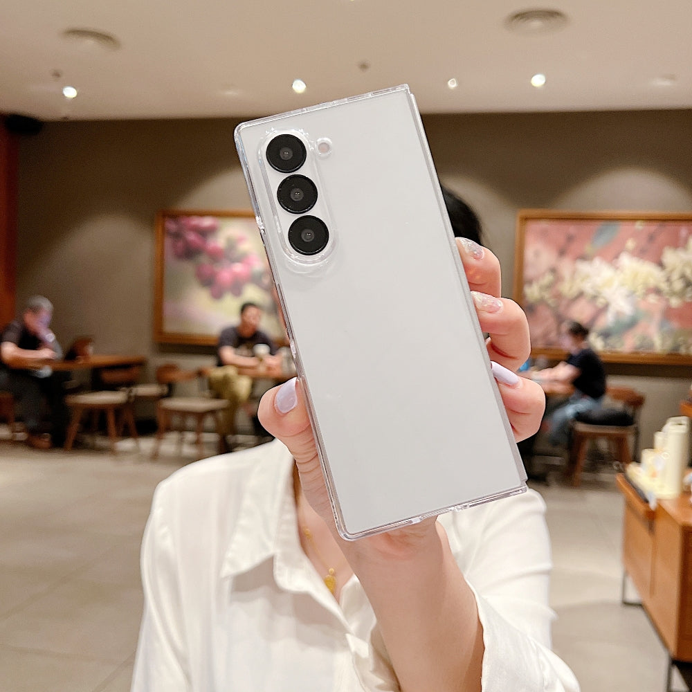 360 Transparent TPU (Soft) | PC (Hard) Phone Case - Samsung Z Fold 6